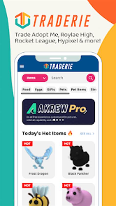 Traderie.com .
